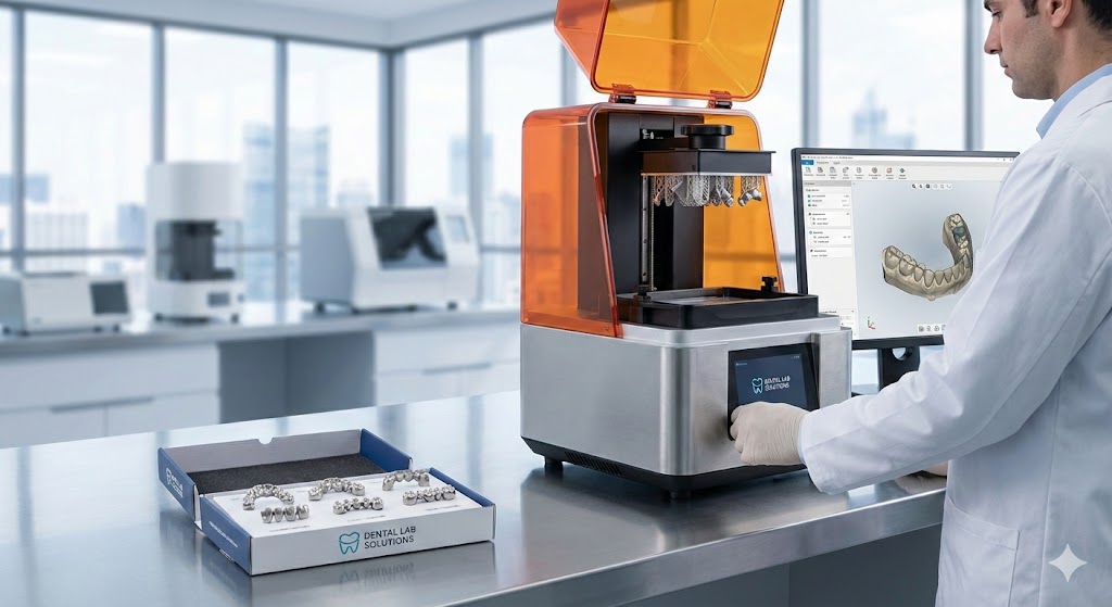 Impression 3D dentaire